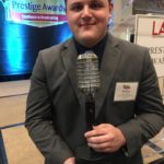 Wesley Boone winner of the 2018 LAB Student Broadcaster of the Year